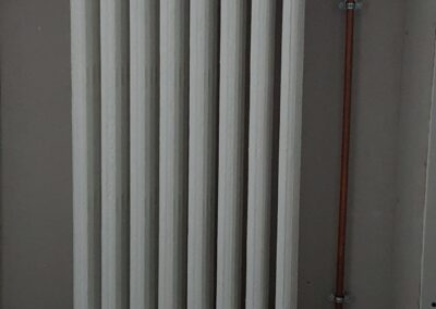 Raccordement de plomberie sur installation intérieure