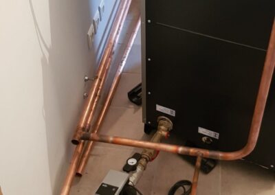 Équipement ou installation de plomberie en intervention