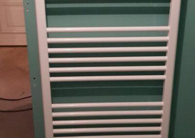 Finitions sur installation de plomberie
