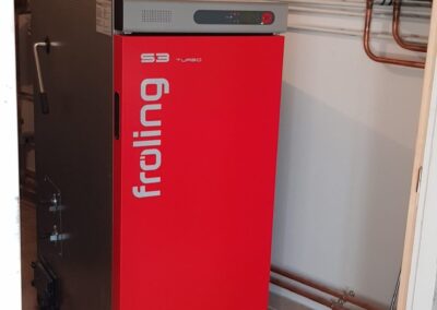 Détail d’une installation sanitaire ou plomberie
