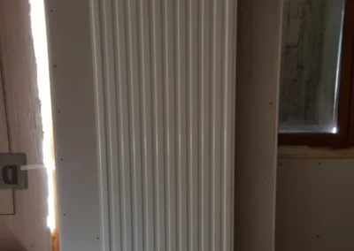 Détail de raccordements de plomberie