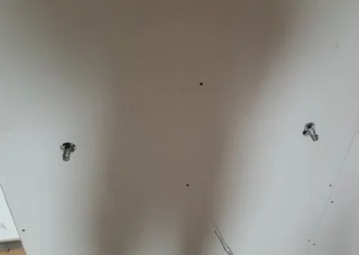 Raccordements de plomberie sur une installation