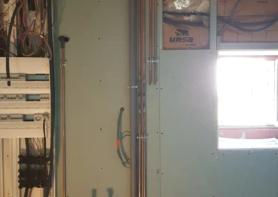 Équipement sanitaire installé en intérieur
