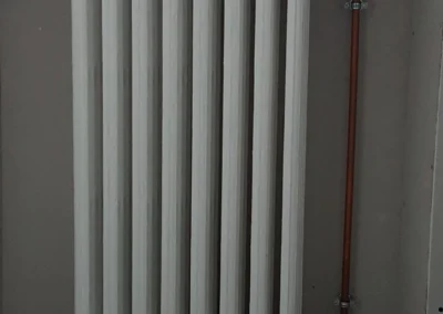 Raccordement de plomberie sur installation intérieure