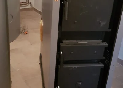 Réseau sanitaire en cours d’installation