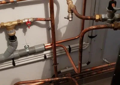 Raccordements de plomberie sur chantier ou rénovation