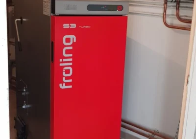 Détail d’une installation sanitaire ou plomberie