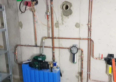 Détail d’une installation sanitaire